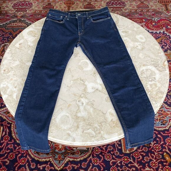 Levi’s 502 Taper Dark Wash Stretch Jeans - Picture 2 of 12